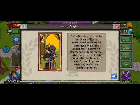 Grow rome empire, Arcani Origins
