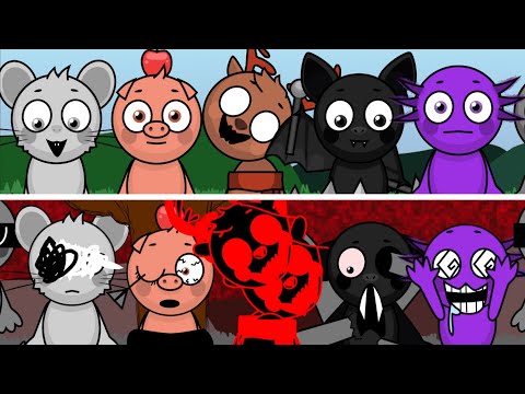 Incredibox - Sprunki Retake But Abgerny | Normal VS Horror Style!