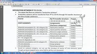 SAP COPA 4th class PP, SO,CC,IO,PS,CS TO COPA