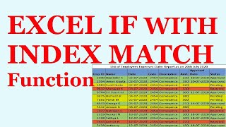 Index match if cell contains text | index match if function