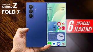 Samsung Galaxy Z Fold 7 - 6 OFFICIAL TEASERS ARE OUT!