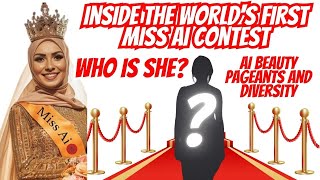 Inside the Miss AI Contest: Kenza Layli's Rise to Virtual Stardom #ai #beauty