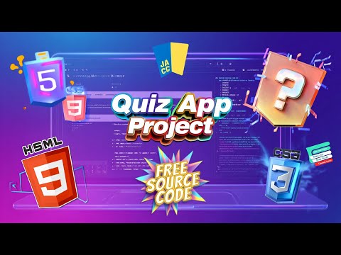 Quiz App || 43-Quiz-App || Free Source Code || Web Dev Projects