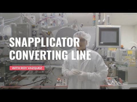 Tapemark's Snapplicator Converting Line