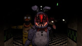 Withered Bonnie locks in. (SFM/FNaF)