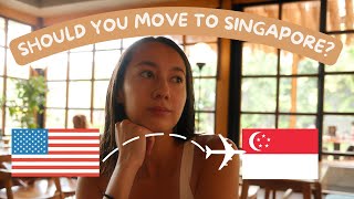 Pros and cons of moving to Singapore 🇸🇬 as told by an American