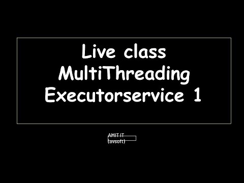 Java Executor Service | Multithreading