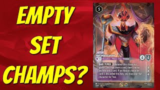 ARE SET CHAMPIONSHIPS DYING OUT?! | Disney Lorcana Reign Of Jafar Metagame