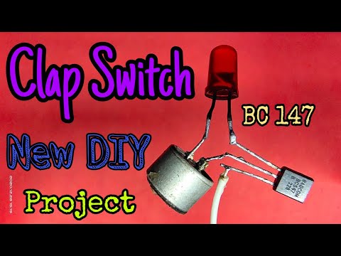 Simple Clap Switch Project || With BC 547 || New Electronics Project || Diy Projects