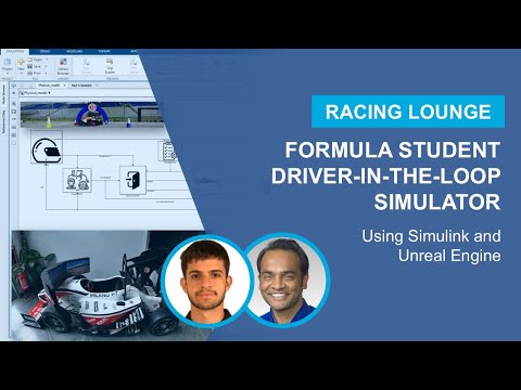 Formula Student Driver-in-the-Loop Simulator Using Simulink and Unreal Engine