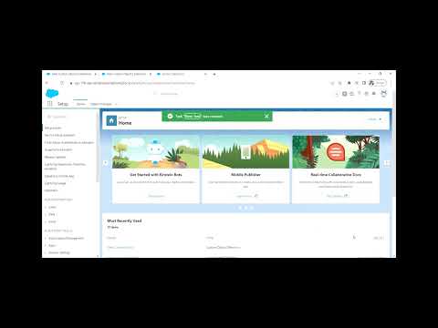Global Actions in Salesforce.