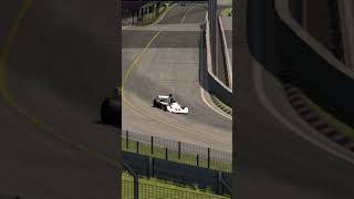 James Hunt flat-out on 1 and 2 corners at old Interlagos 1975