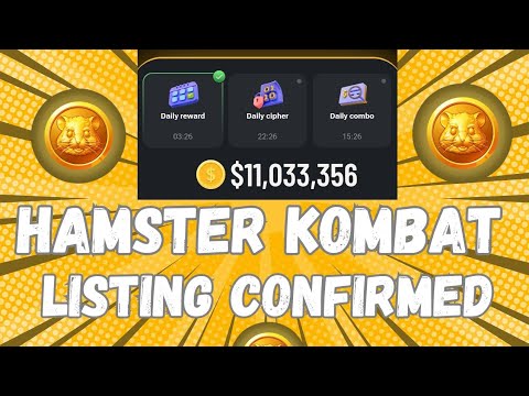 hamster Kombat listing date 📅 and listing price revealed | don't miss out 🤑💰