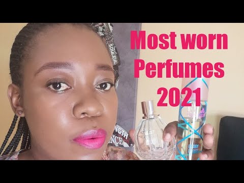 Most Worn Perfumes of 2021 #MostWornPerfumes #PerfumeEmpties #BestPerfumes2021#PerfumeCollection2021