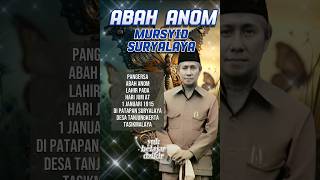 Abah Anom Mursyid Thoriqoh Qodiriyah Naqsabandiyah di Pontren Suryalaya