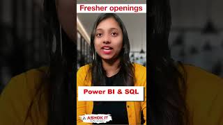 Fresher Job Openings at Ashok IT | JavaScript, DevOps, Power BI | Hiring Now