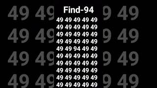 Find 94 #puzzle #quiz #ढूंढो #find #gkquiz #challenge #iqtest #maths #quiztime #emojichallenge