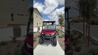 This isn’t a Golf Cart, it’s a NAV. 😎