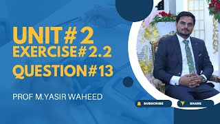 Class 11#chapter #2#exercise #2.2#question #13#fedralboard #matrices_and_determinants #kpkboards