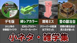 マインクラフト 小ネタ・雑学 23選