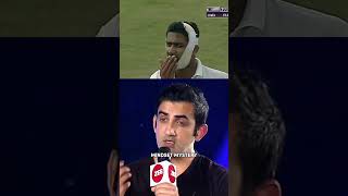 Gautam Gambhir Talks About Anil Kumble's Jaw Injury 🧐🏏 #cricket #shorts