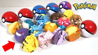 【⚡新商品登場！】ポケモンが変形してモンスターボールに入る玩具がエグいwww