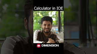Which calculator is allowed in IOE ???  ( IOE rank: 55 & Compex Scholarship).