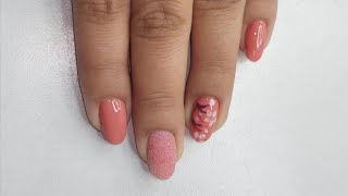 Easy nail art design at home with Damyanti design 💅#nails #nailart #youtube #design #tutorial #2025