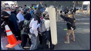 Wildest ICE Protests & Clashes Caught on Video