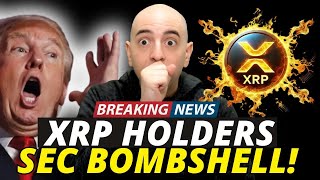 OMG! THE SEC JUST DROPPED A BOMBSHELL FOR XRP (GOING ALL-IN) SO WHY IS THE MARKET PULLING BACK??