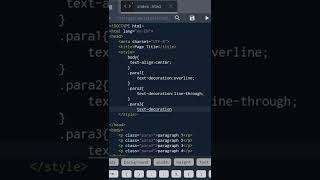 CSS text decoration, line edit #html #css #javascript #webdevelopment #frontend