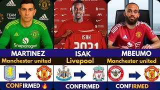 🚨LATEST CONFIRMED TRANSFER NEWS AHEAD OF SUMMER TRANSFER WINDOW 2025  Isak ✅️, Mbeumo, Martinez