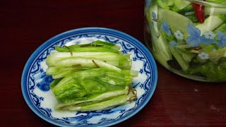 春の山菜【うるいの漬物】の作り方