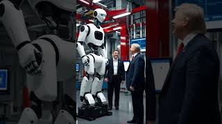 Donald trump review new robot #nextgenai #robotics #technology