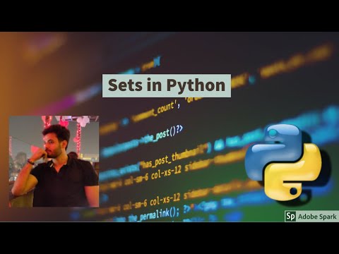 Sets in Python #sets #set #SetsInPython #python3 #python #SetInPython #ListsAndSetsInPython #list