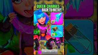 META QUEEN CHARGES IS BACK #clashofclans