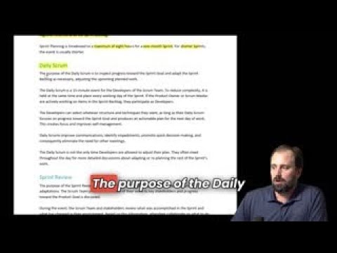 Daily Scrum Simplified Scrum Guide Breakdown With Scott Payne