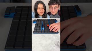 Tight Game of Pacman ! #boardgames #couple #fun #gamenight #shorts
