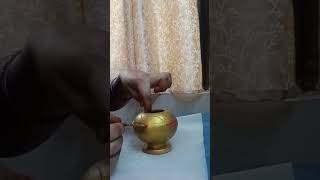 Pot painting #potdecorationideas #potdesigns #decoration #design @ManaHarivillu