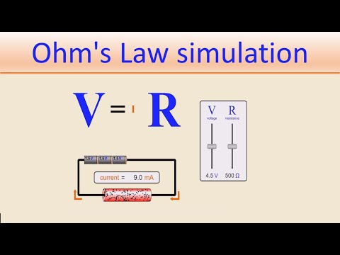Ohm,s Low Simulation