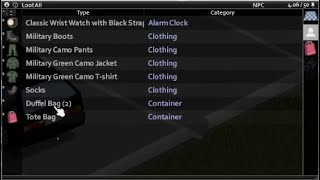 NPC mod (devlog) - NPC Inventory UI - Project Zomboid