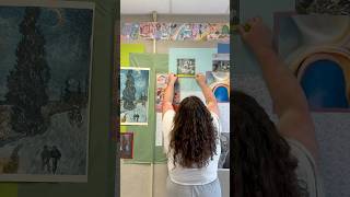 Art Classroom Setup: pt. 4 #artclass #teacherlife #artteacher #classroomsetup #artstudio