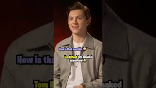 Tom Holland Gets Pranked In Interview