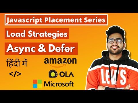 Async and Defer in Javascript | Load Strategies | Hindi