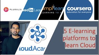 5 Best E-Learning platform to learn CLOUD Computing