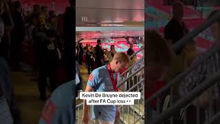 Kevin De Bruyne left distraught after collecting his silver medal 😳👀 #kevindebruyne #kdb #mancity