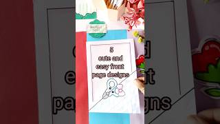EASY BORDER DESIGNS/PROJECT WORK DESIGNS/CORNER AND SIDE BORDER DESIGN #shehnilakhan