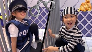 警察抓小偷! 犯人逃跑了!!! 貝兒絲樂園南港店 SunnyYummy