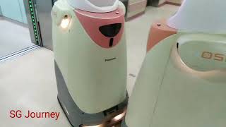 SG robot talk to each other