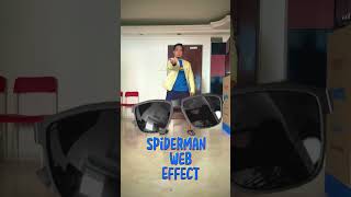 Capcut Editing: Spiderman Web Effect! #capcut  #capcutedit #videoediting #spiderman  #tutorial